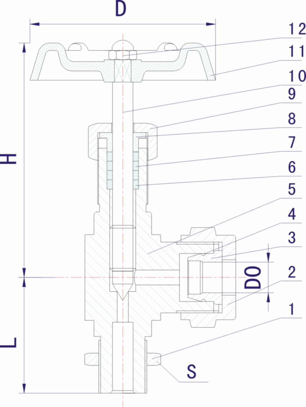液位計(jì)針型截止閥