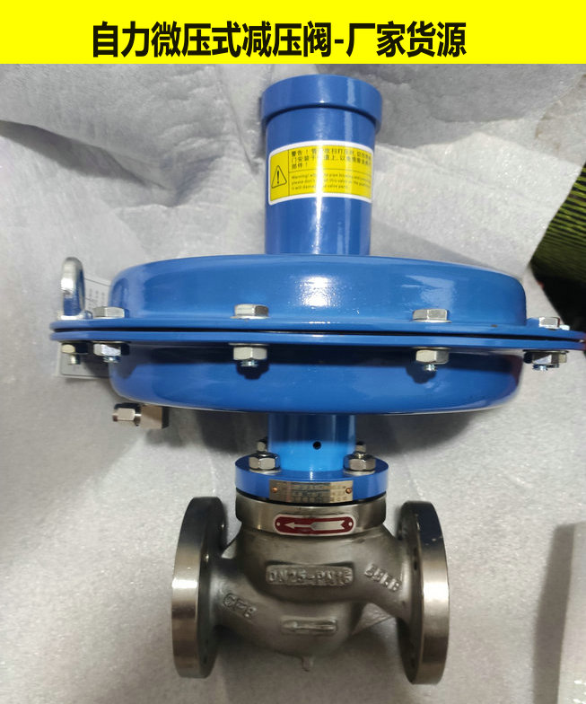 氣體自力微壓式減壓閥