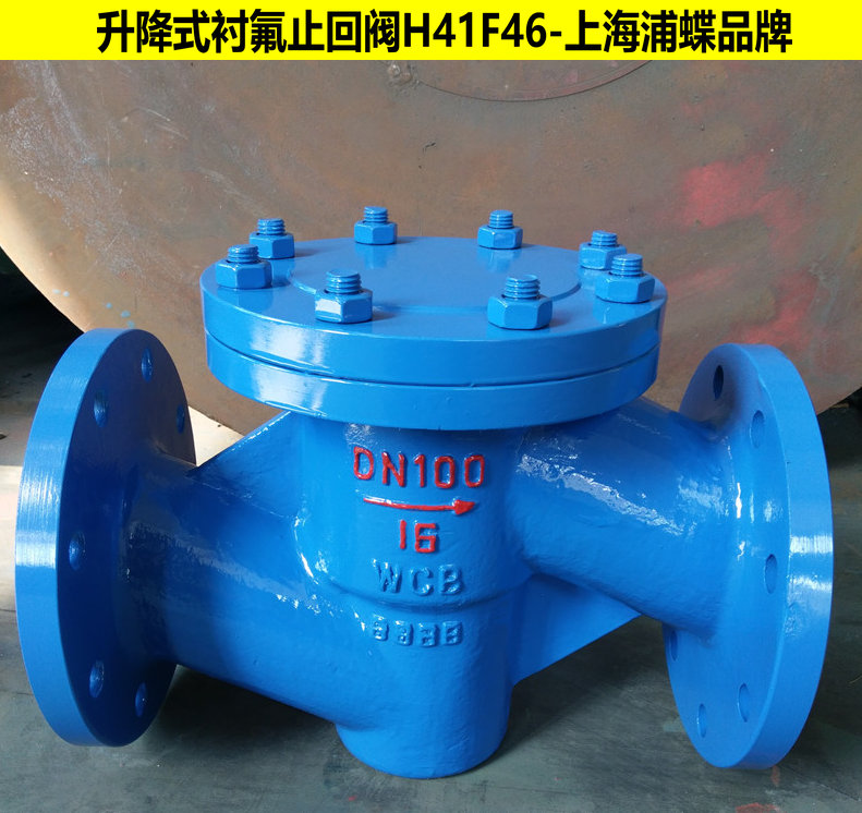 升降式襯氟止回閥H41F46